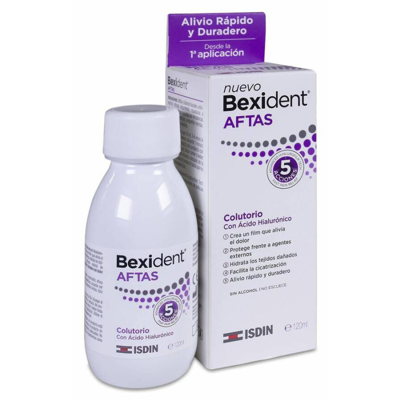 BEXIDENT AFTAS COLUTORIO BUCAL PROTECTOR 1 ENVASE 120 ml