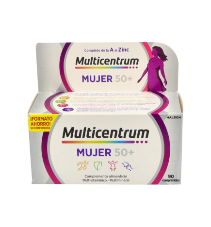 MULTICENTRUM MUJER 50+ 90 COMPRIMIDOS