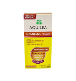 AQUILEA MAGNESIO+ POTASIO 28 COMPRIMIDOS EFERVESCENTES SABOR NARANJA