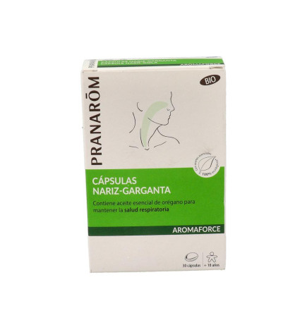 AROMAFORCE CAPSULAS NARIZ GARGANTA 30 CAPSULAS