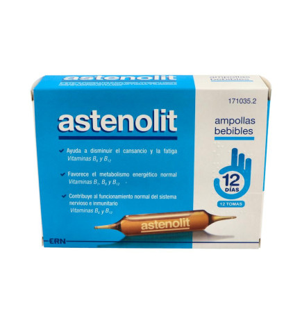 ASTENOLIT 12 AMPOLLAS BEBIBLES 10 ML