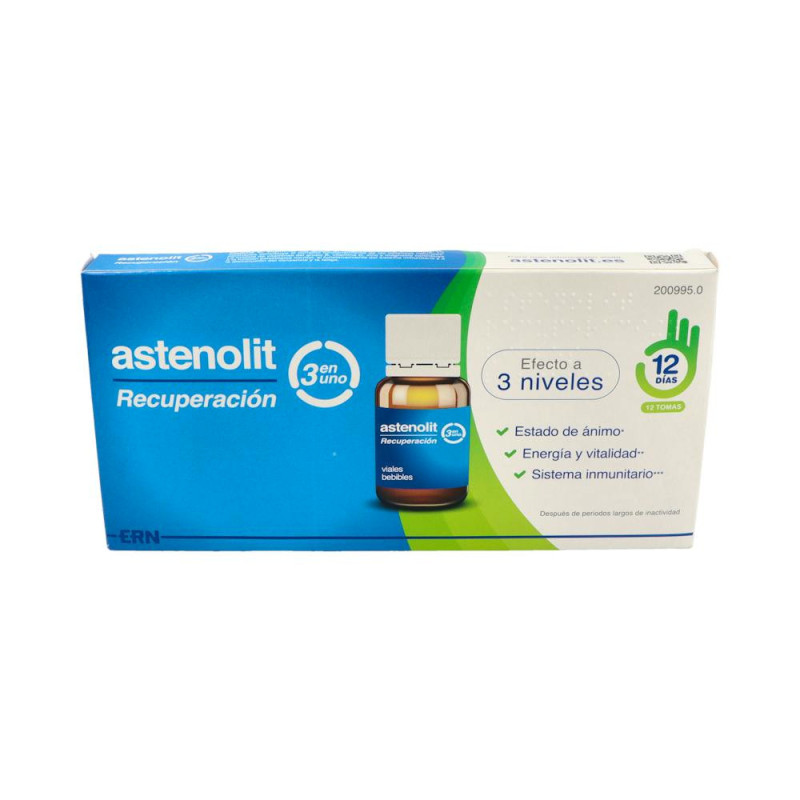 ASTENOLIT RECUPERACION 12 VIALES 10 ML