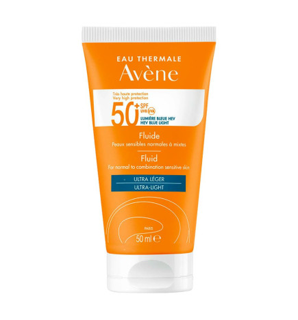 AVENE SPF 50+ FLUIDO MUY ALTA PROTECCION 1 ENVASE 50 ML
