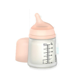 BIBERON ANTICOLICO T SILICONA SUAVINEX ZERO ZERO 1 ENVASE 180 ML SET INICIACION