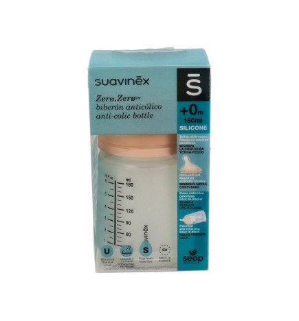 BIBERON SUAVINEX ANTICOLSILT/S 180 ML