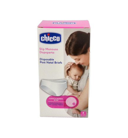 BRAGA POSTPARTO CHICCO MAMMY 4 UNIDADES TALLA 3