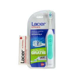 CEPILLO DENTAL ELECTRICO SONICO LACER EFFICARE ESPECIAL CUIDADO ENCIAS 1 UNIDAD