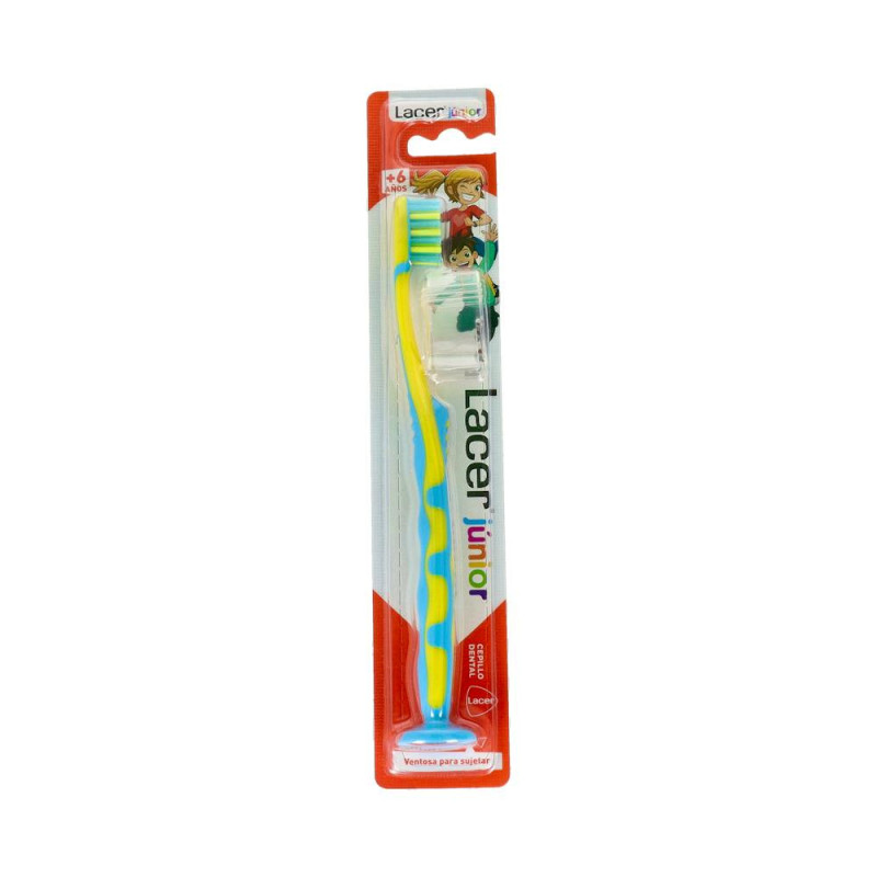 CEPILLO DENTAL INFANTIL LACER JUNIOR VENTOSA 1 UNIDAD