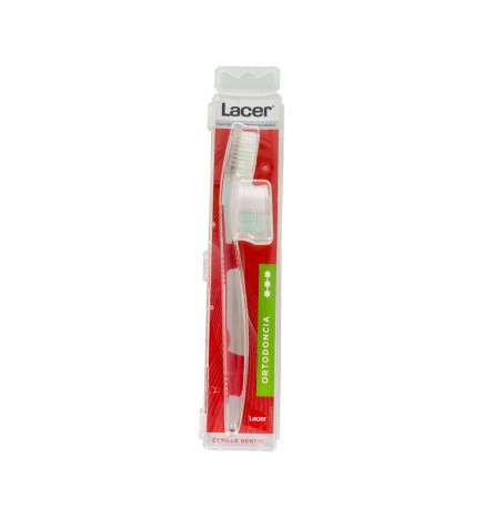 CEPILLO DENTAL ORTODONCIA LACER 1 UNIDAD