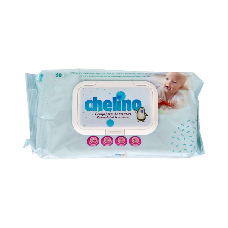 CHELINO TOALLITAS INFANTILES 60 TOALLITAS