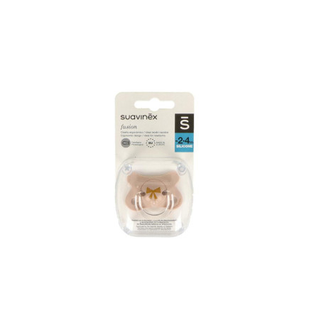 CHUPETE SILICONA FISIOLOGICO SUAVINEX FUSION 2  4 MESES 1 UNIDAD