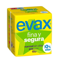 COMPRESAS EVAX FINA Y SEGURA NORMAL  16