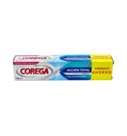 COREGA ACCION TOTAL CREMA FIJADORA ADHESIVO PROTESIS DENTAL 1 ENVASE 70 G
