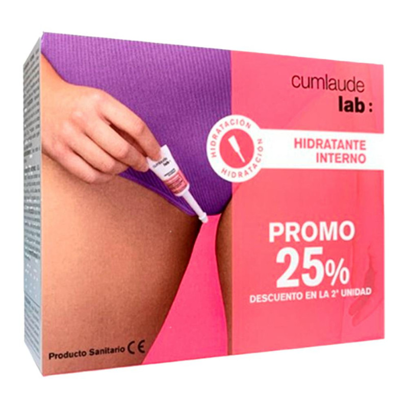 CUMLAUDE DUPLO HIDRATANTE INTERNO GELCREMA 2X6 UNIDADES