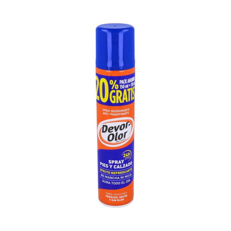 DEVOR OLOR DESODORANTE ANTITRASP PIES Y CALZADO 1 SPRAY 180 ML