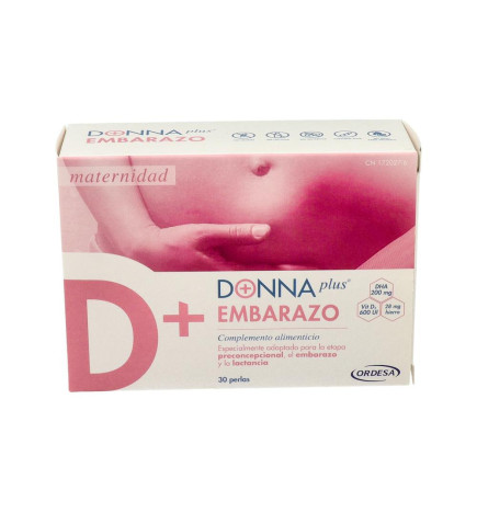 DONNA PLUS+ EMBARAZO 30 PERLAS + 30 CAPSULAS DURAS