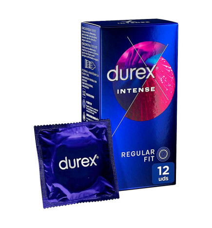 DUREX INTENSE ORGASMIC 12 PRESERVATIVOS