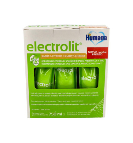 ELECTROLIT LIQUIDO 3 ENVASES 250 ML SABOR CITRICOS