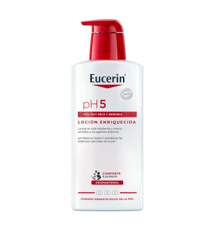 EUCERIN PIEL SENSIBLE PH5 LOCION ENRIQUECIDA 1 ENVASE 400 ML