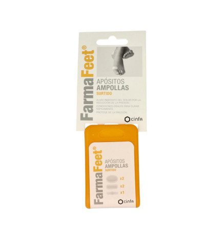FARMAFEET APOSITOS AMPOLLAS SURTIDO 5 UNIDADES