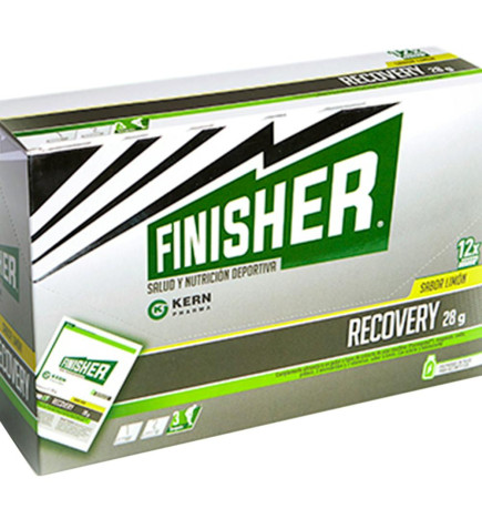 FINISHER RECOVERY POLVO 12 SOBRES 28 G SABOR LIMON