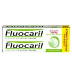 FLUOCARIL BIFLUORE 250 MG DENTIFRICO 2 TUBOS 125 ML DUPLO SABOR MENTA