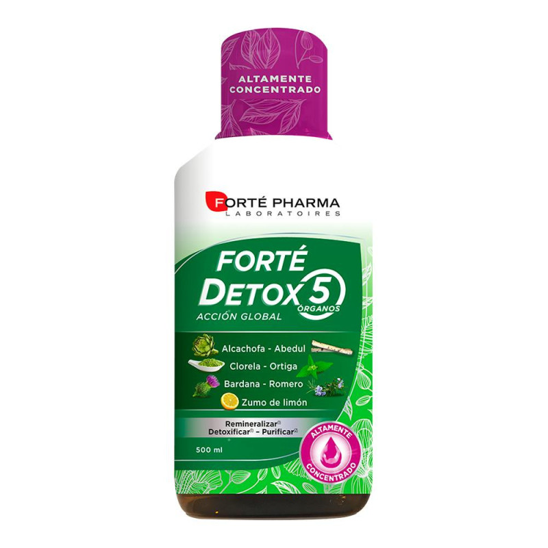 FORTE DETOX 5 ORGANOS 1 ENVASE 500 ML