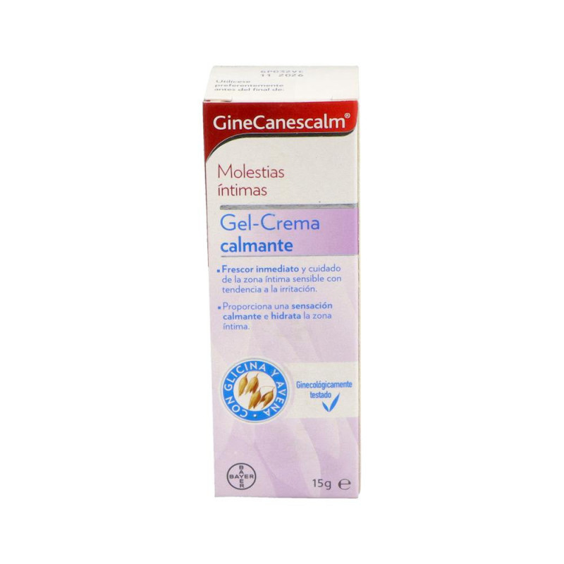 GINECANESCALM GEL CREMA 1 TUBO 15 g