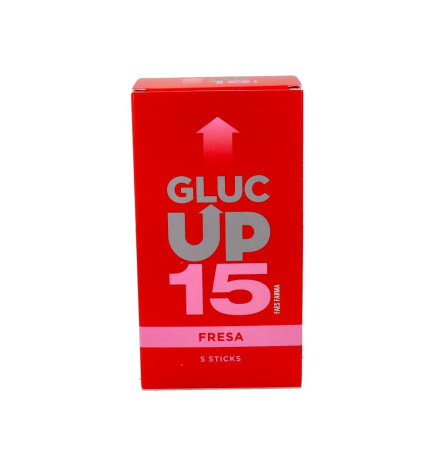 GLUC UP 15 5 STICKS 30 ML SABOR FRESA