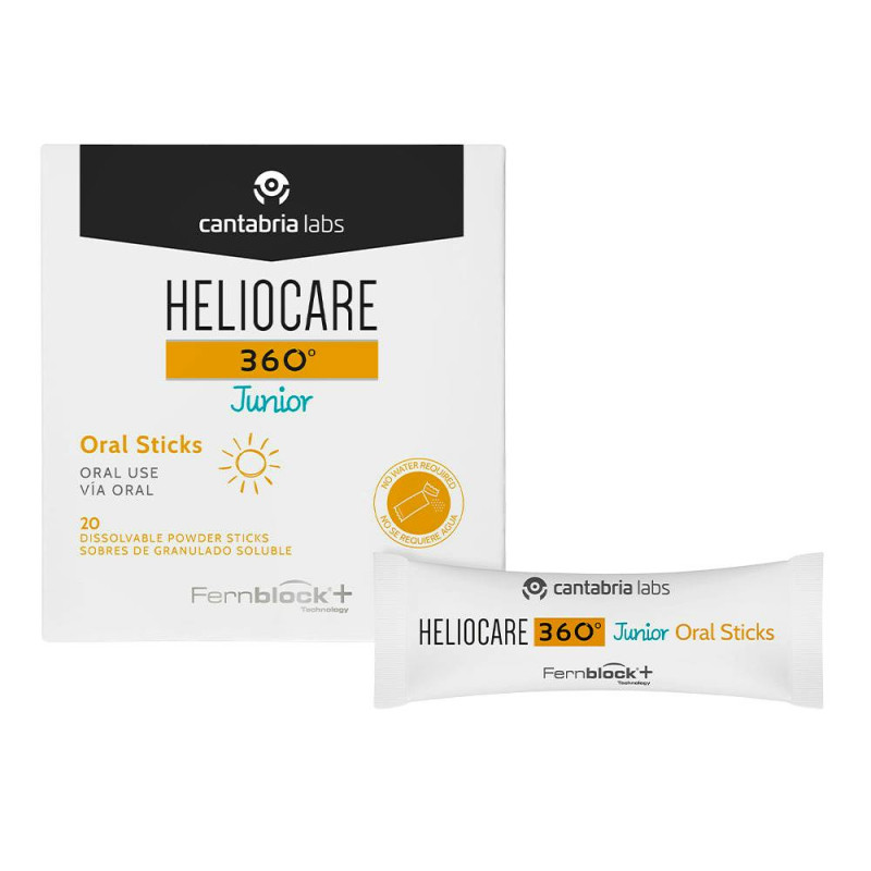 HELIOCARE 360º JUNIOR ORAL 20 STICKS 1 g
