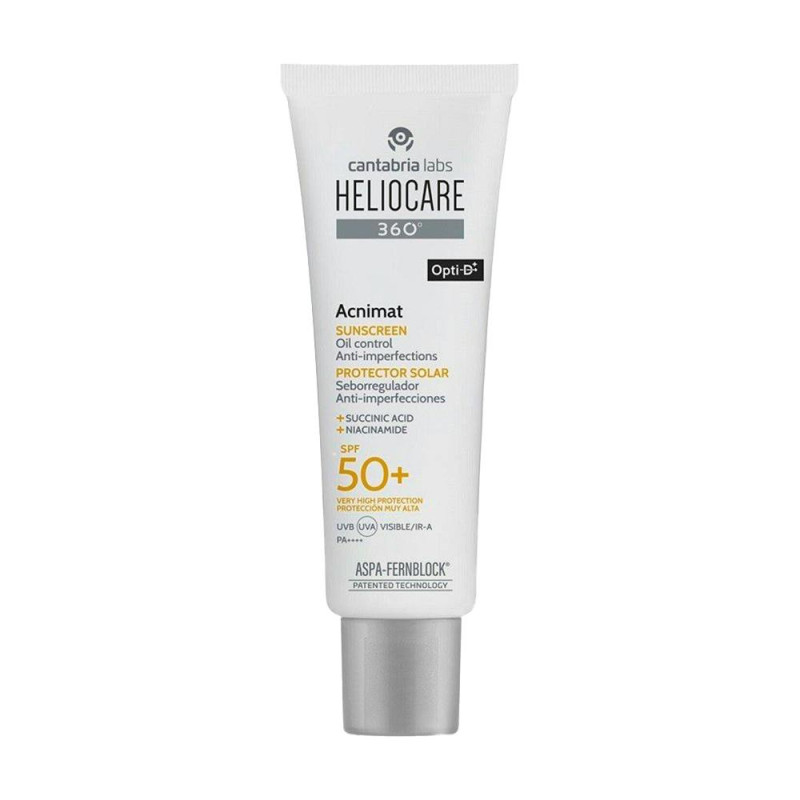 HELIOCARE 360º SPF 50+ ACNIMAT PROTECTOR SOLAR 1 ENVASE 50 ML