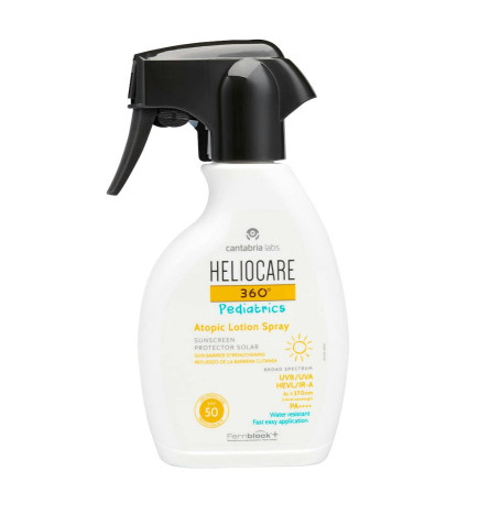 HELIOCARE 360º SPF 50+ PEDIATRICS ATOPIC LOTION PROTECTOR SOLAR 1 SPRAY 250 ML