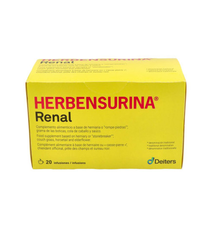 HERBENSURINA RENAL 20 FILTROS