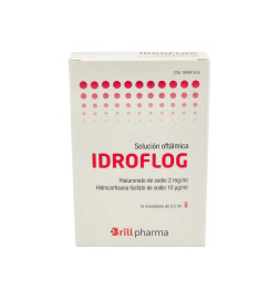 IDROFLOG SOLUCION OFTALMICA 15 MONODOSIS 05 ML
