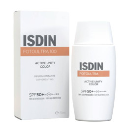 ISDIN FOTOULTRA 100 ACTIVE UNIFY 1 ENVASE 50 ml COLOR