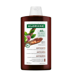 KLORANE ANTICAIDA CHAMPU FORTIFICANTE & ESTIMULANTE A LA QUININA 1 ENVASE 400 ML