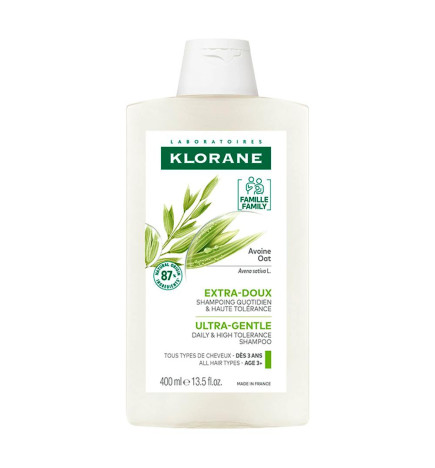 KLORANE CHAMPU A LA LECHE DE AVENA 1 ENVASE 400 ML
