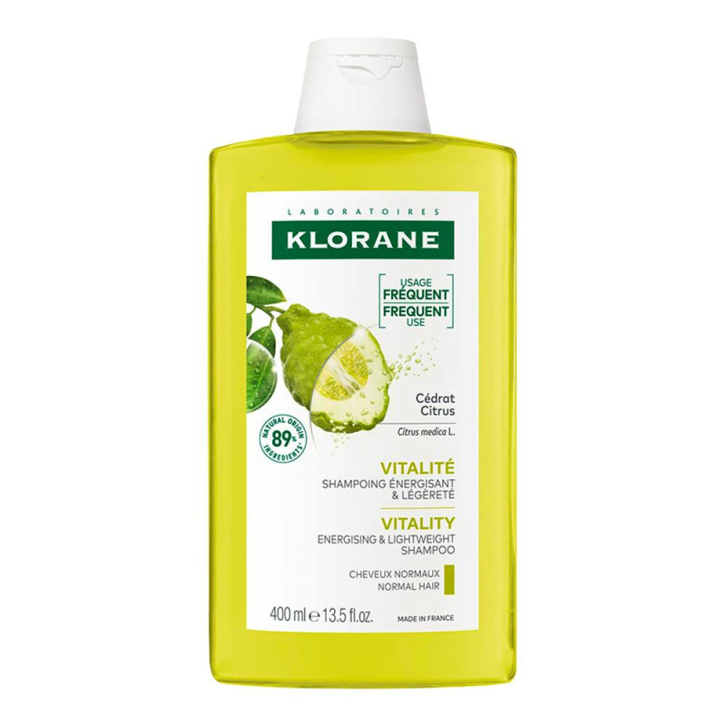 KLORANE CHAMPU A LA PULPA DE CIDRA 1 ENVASE 400 ML