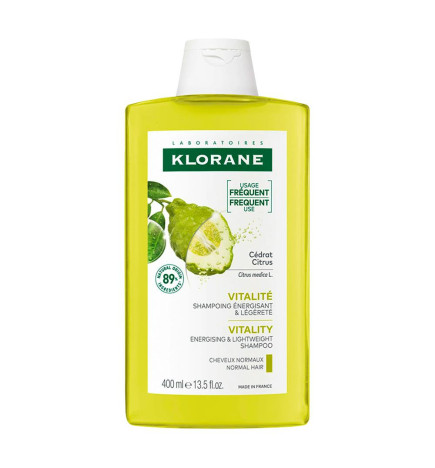 KLORANE CHAMPU A LA PULPA DE CIDRA 1 ENVASE 400 ML