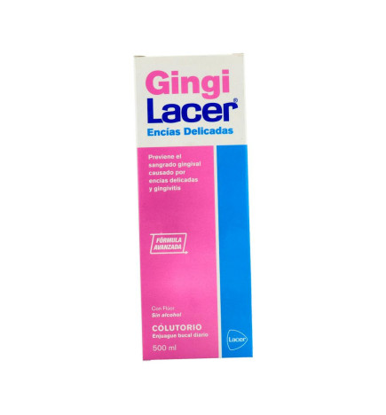 GINGILACER ENCIAS DELICADAS COLUTORIO 1 ENVASE 500 ML