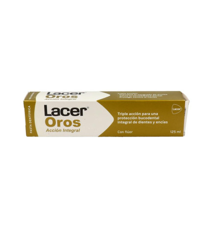 LACER OROS ACCION INTEGRAL PASTA DENTIFRICA 1 ENVASE 125 ml
