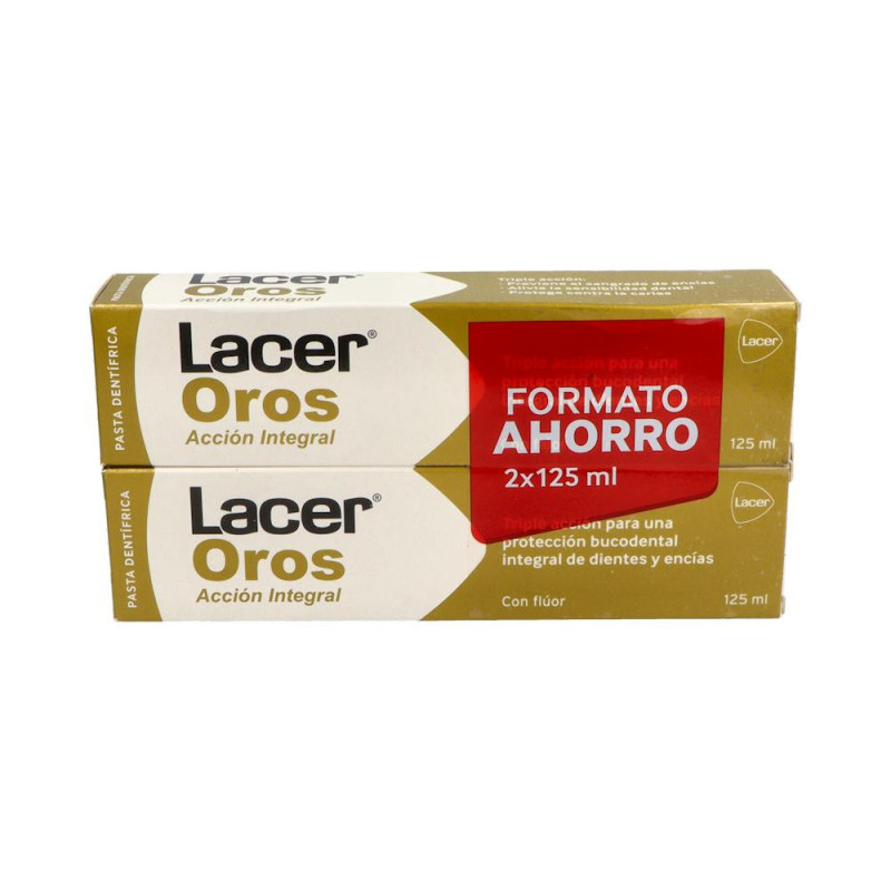 LACER OROS PASTA DENTAL 125 ML DUPLO