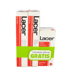 LACER PACK DUPLO PASTA 125ML + COLUTORIO 200ML
