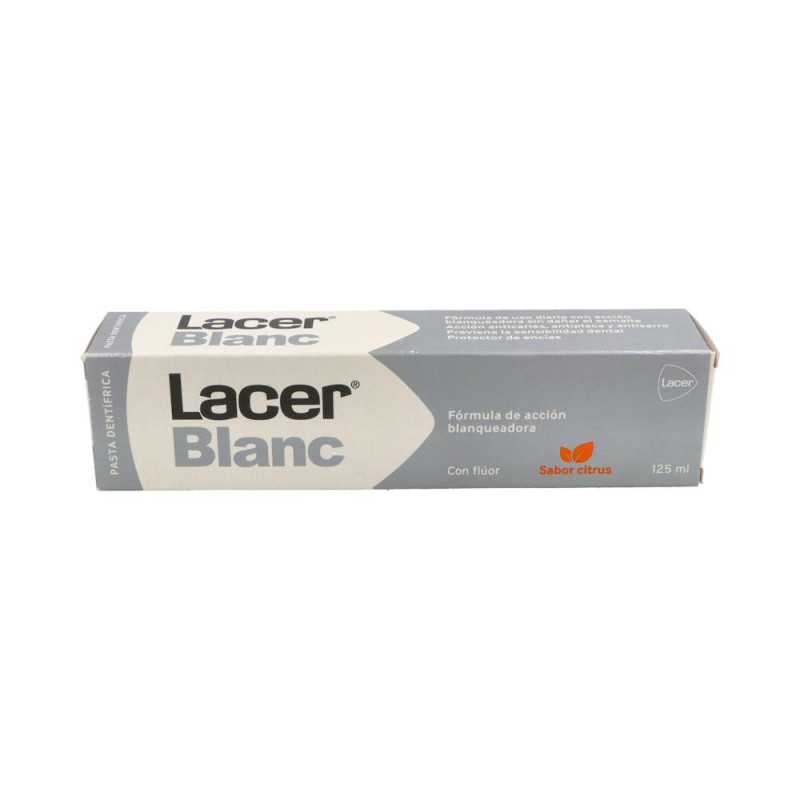 LACERBLANC PASTA DENTRIFICA 1 TUBO 125 ML SABOR CITRUS