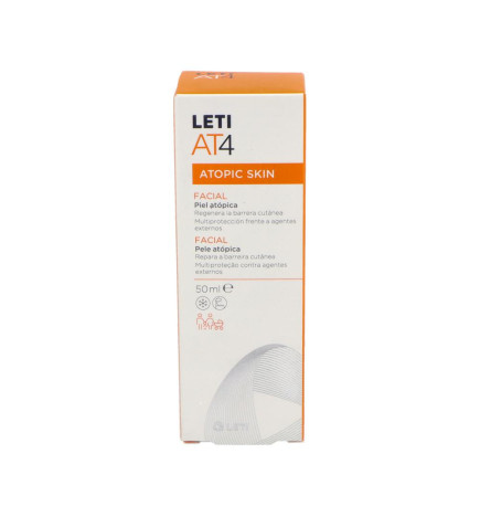 LETI AT4 CREMA FACIAL 1 TUBO 50 ML