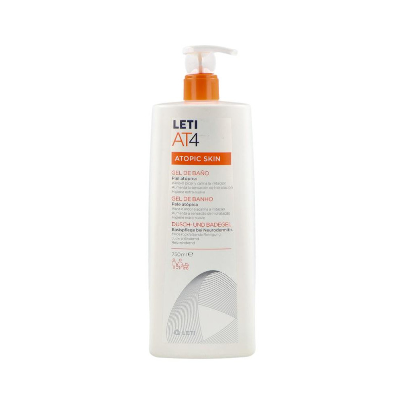 LETI AT4 GEL DE BAÑO 1 BOTELLA 750 ML