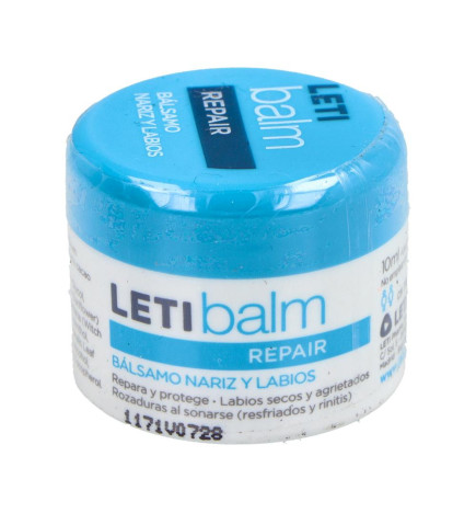 LETIBALM BALSAMO REPARADOR NARIZ Y LABIOS 1 TARRO 10 ML
