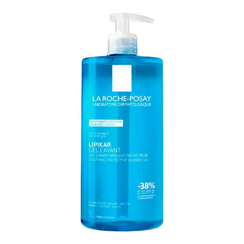 LIPIKAR GEL LAVANTE 1 BOTE 1000 ML CON DOSIFICADOR