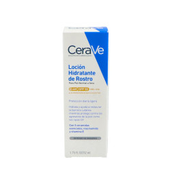 LOCION HIDRATANTE DE ROSTRO SPF 50 CERAVE 1 TUBO 52 ML