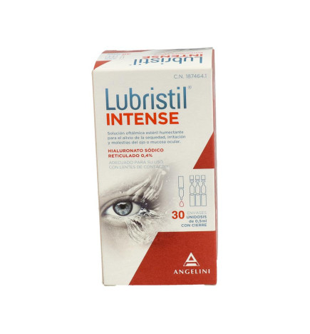 LUBRISTIL INTENSE SOLUCION OFTALMICA 30 ENVASES UNIDOSIS